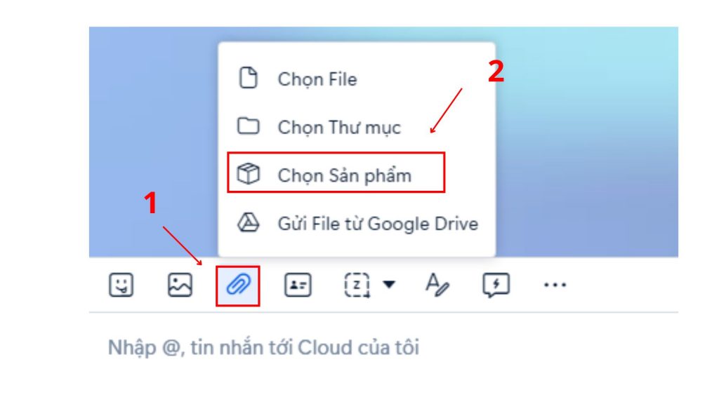 cách dùng danh mục sản phẩm