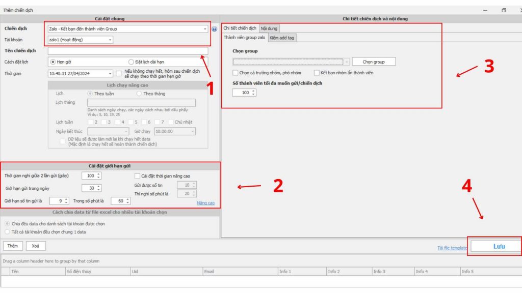 kết bạn với thành viên group