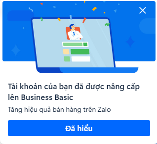 nâng cấp miễn phí thành công