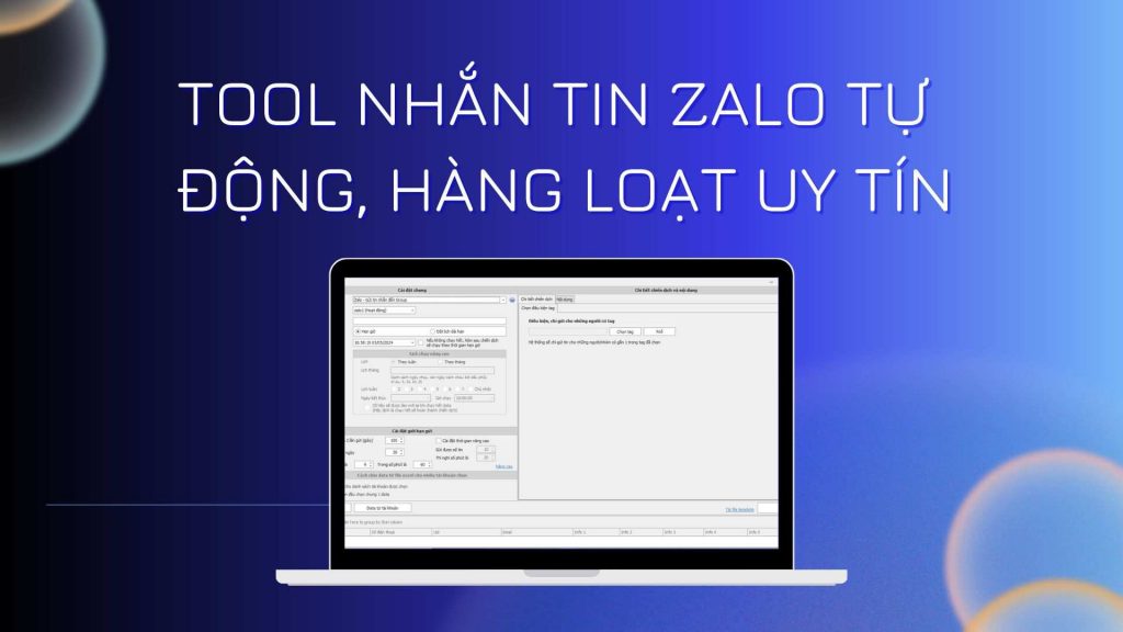 TOOL NHẮN TIN ZALO TỰ ĐỘNG, HÀNG LOẠT UY TÍN