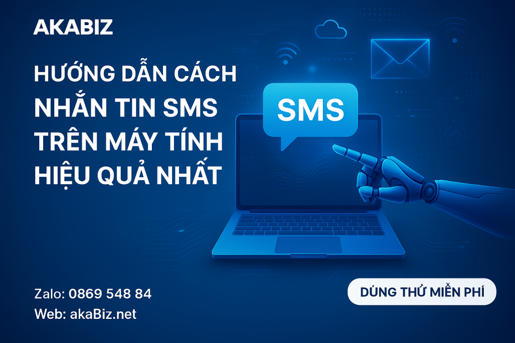 Hướng dẫn cách nhắn tin SMS trên máy tính hiệu quả nhất